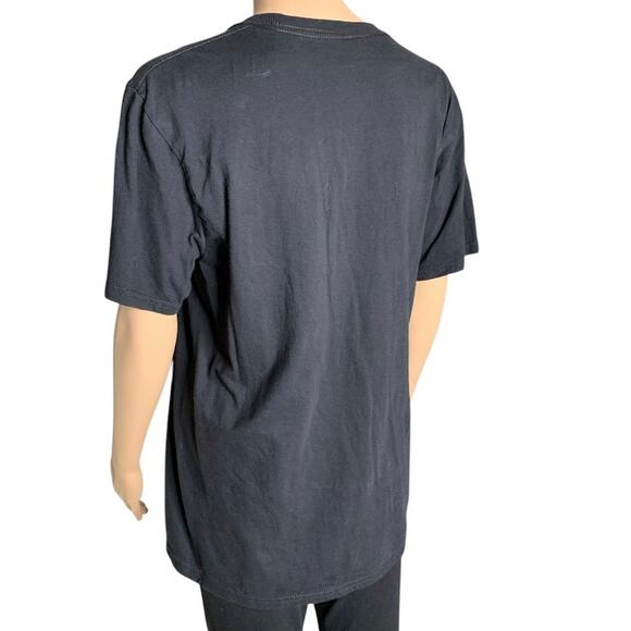 Stone Fruit Men's Size Medium Classic Black Graphic T-Shirt 100% Cotton - Picture 6 of 7